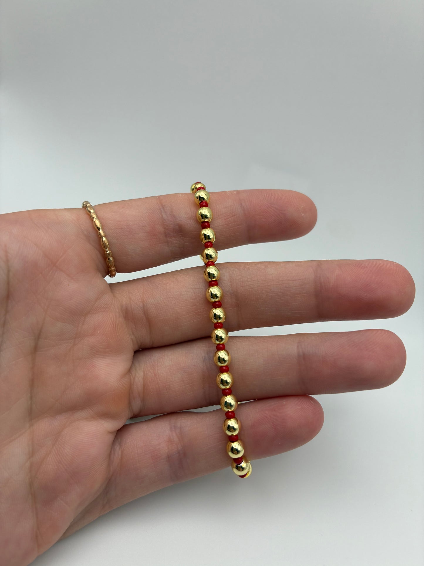 Red & Gold Bracelets