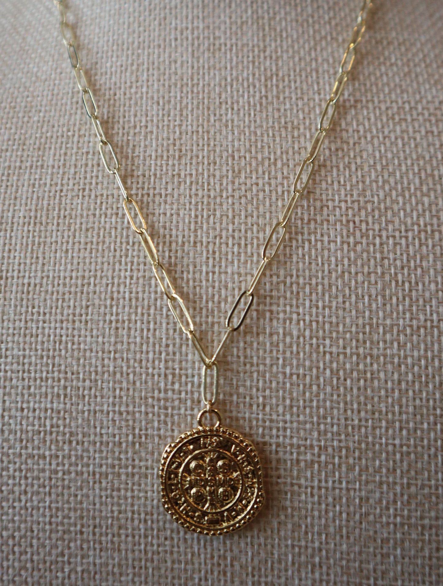Coin Charm Necklace