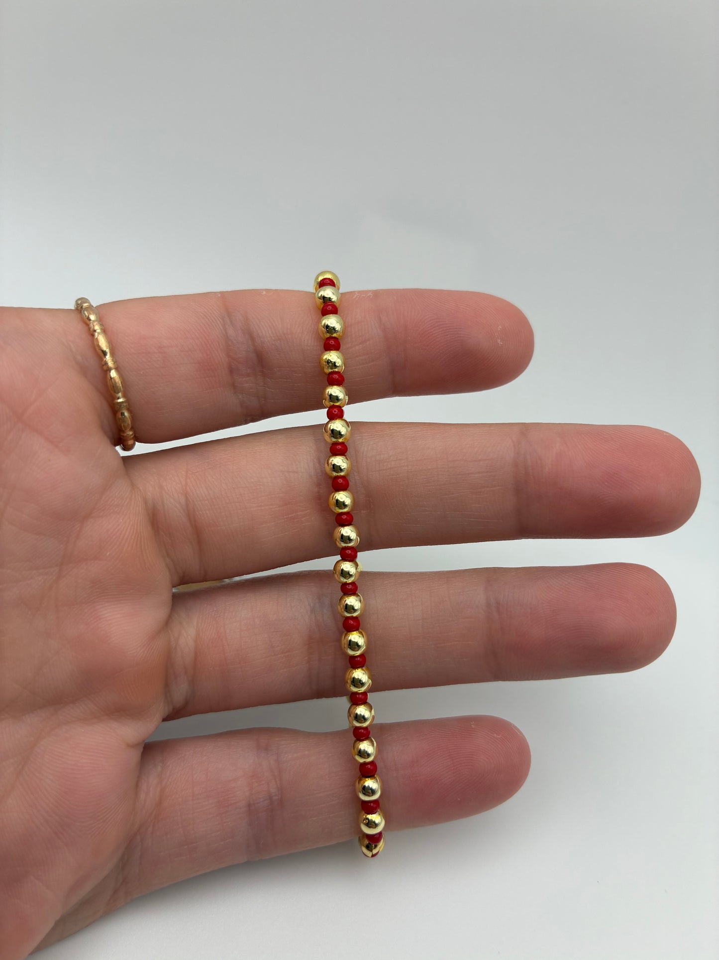 Red & Gold Bracelets
