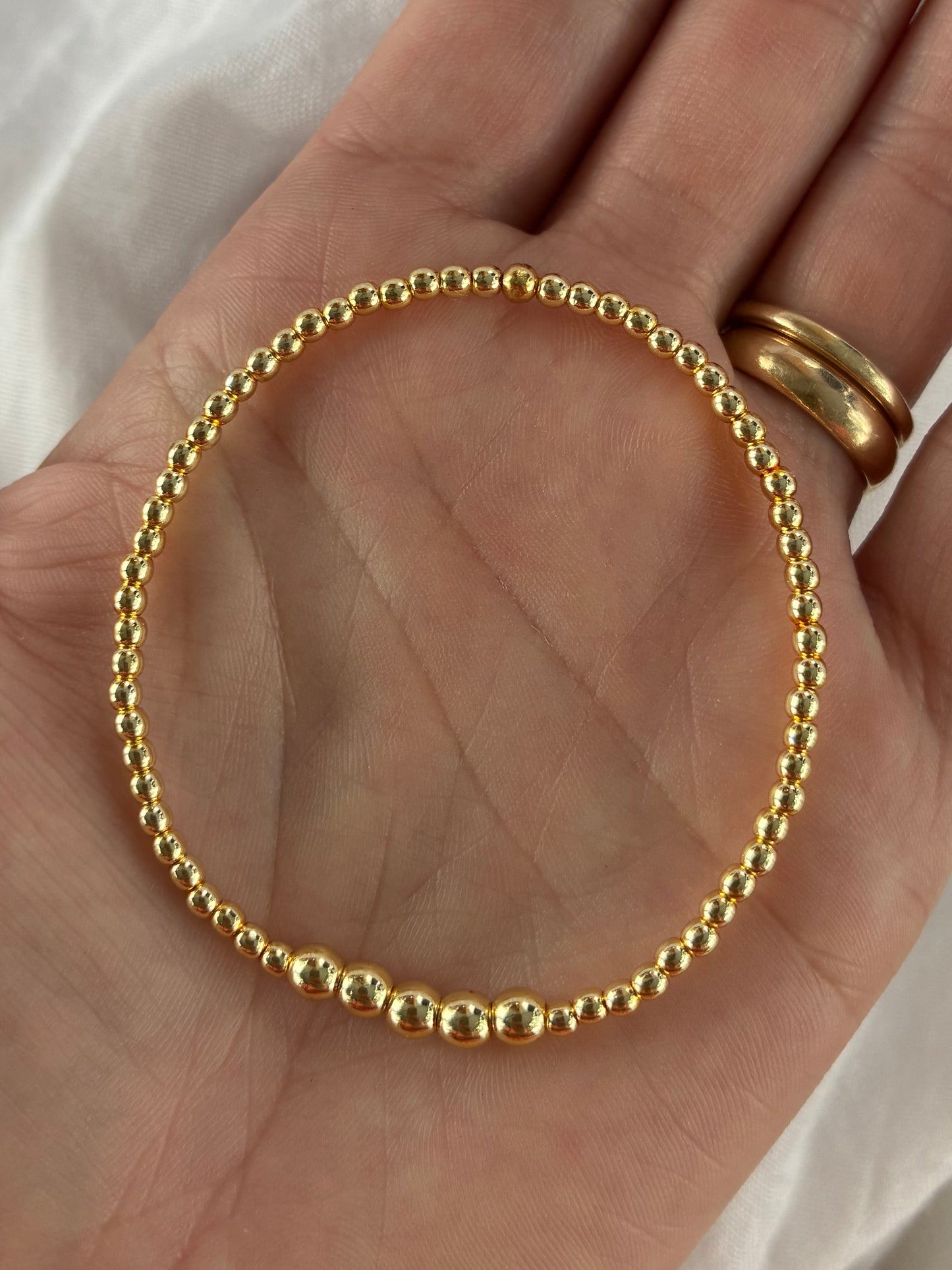 Gold Row Bracelet
