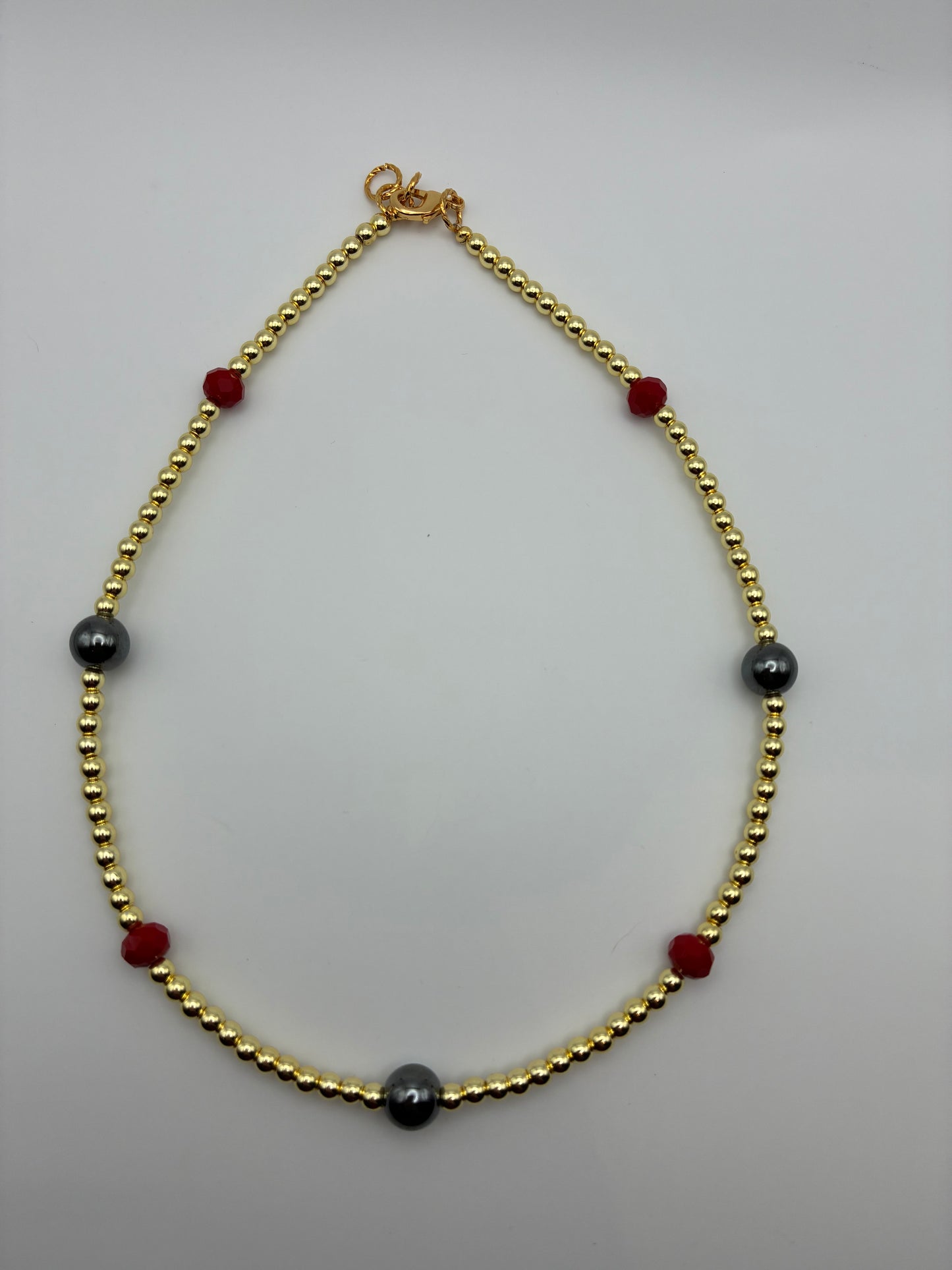 Gold Game Day Choker
