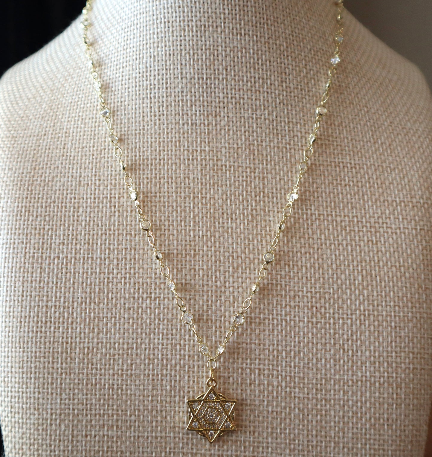 Dainty Crystal Necklace: Choose Your Charm