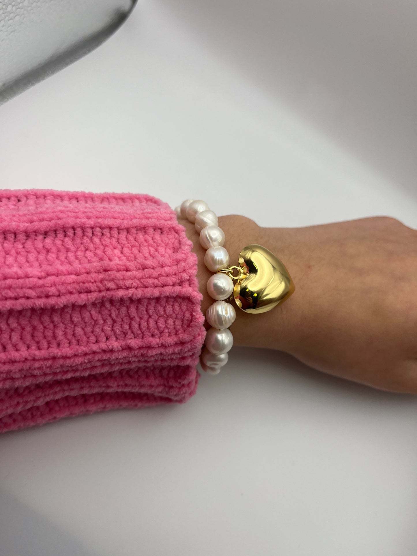 Chunky Heart Bracelet