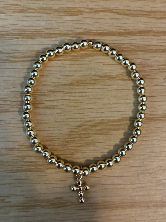 Dainty Cross Bracelet