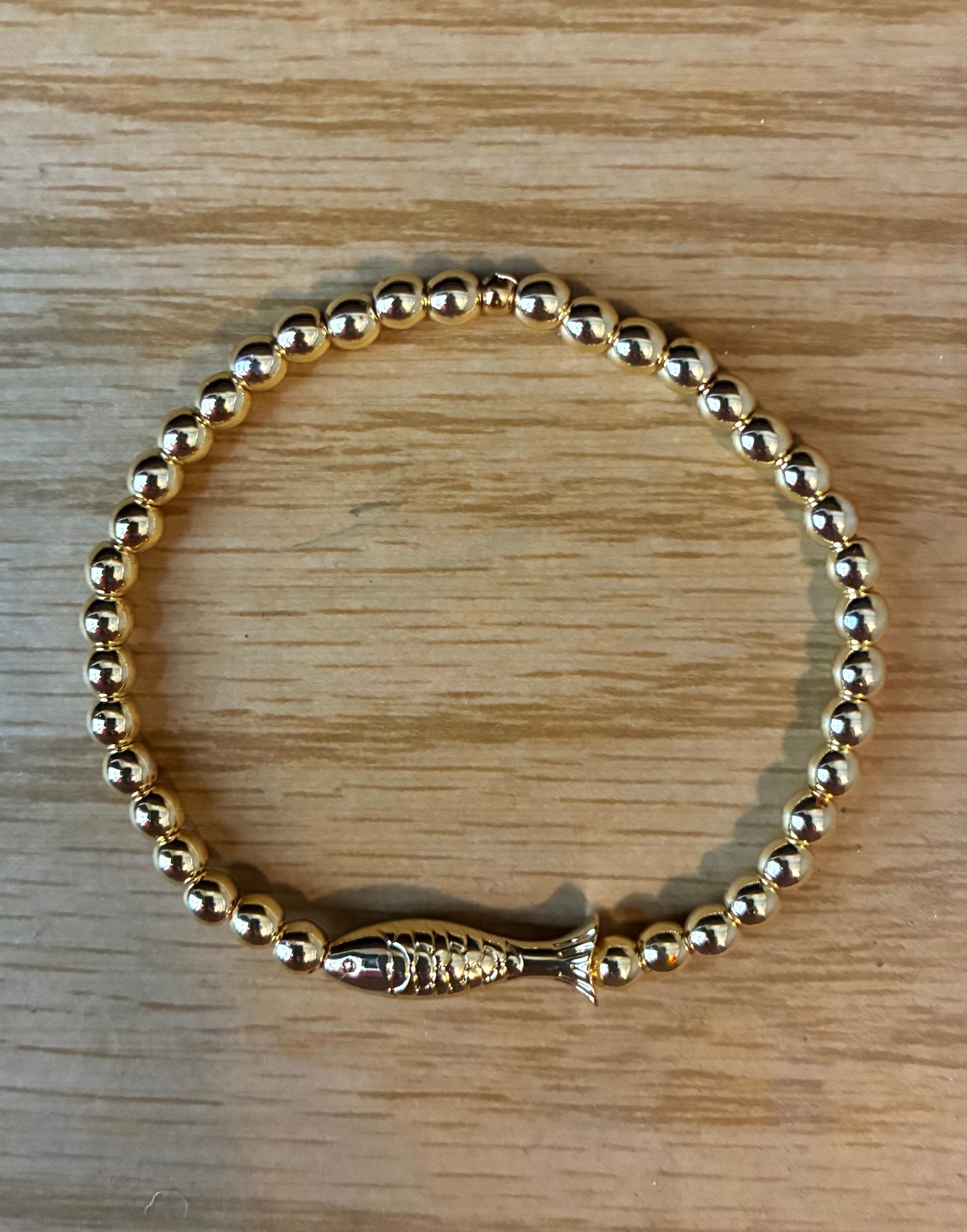 Gold Fish Bracelet
