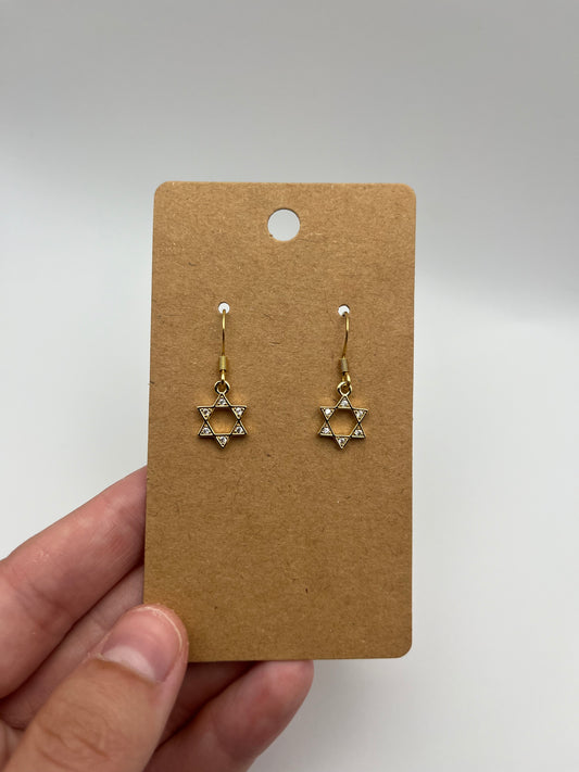 Star of David Earrings