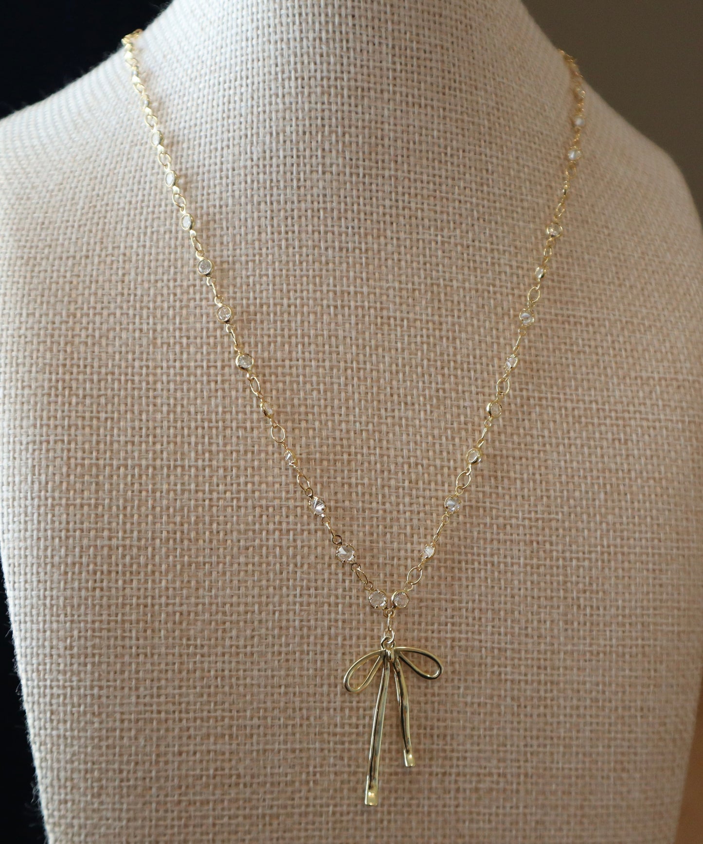 Dainty Crystal Necklace: Choose Your Charm