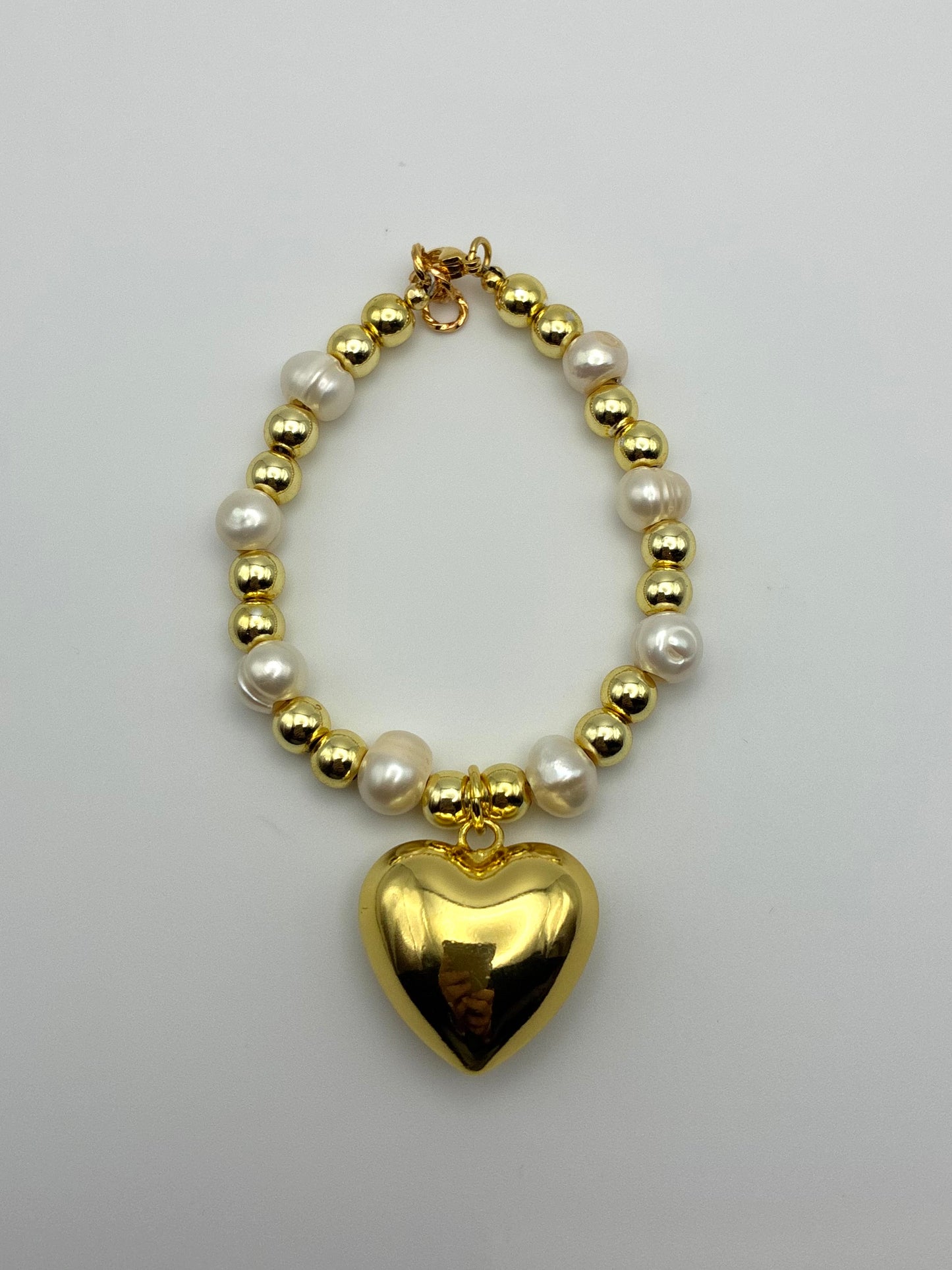 Puffy Heart Bracelet