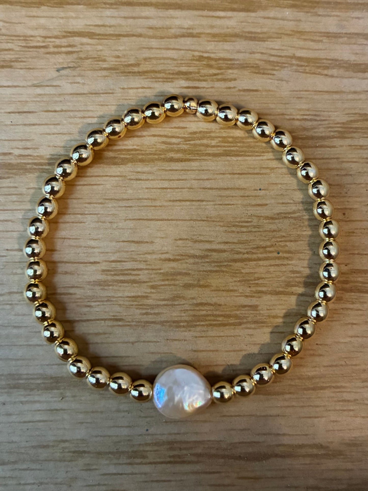 Coin Pearl Bracelet