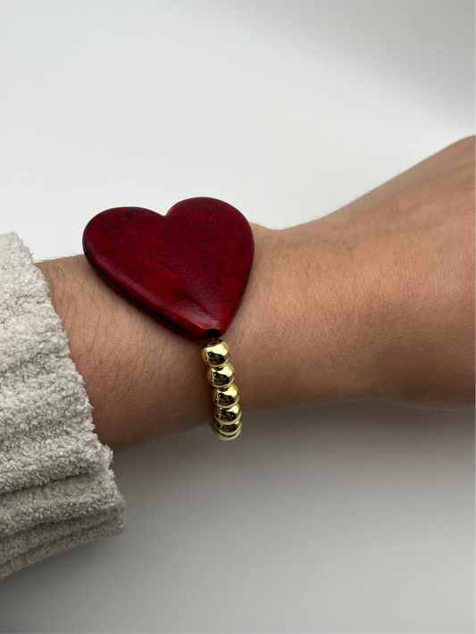 Statement Heart Bracelet