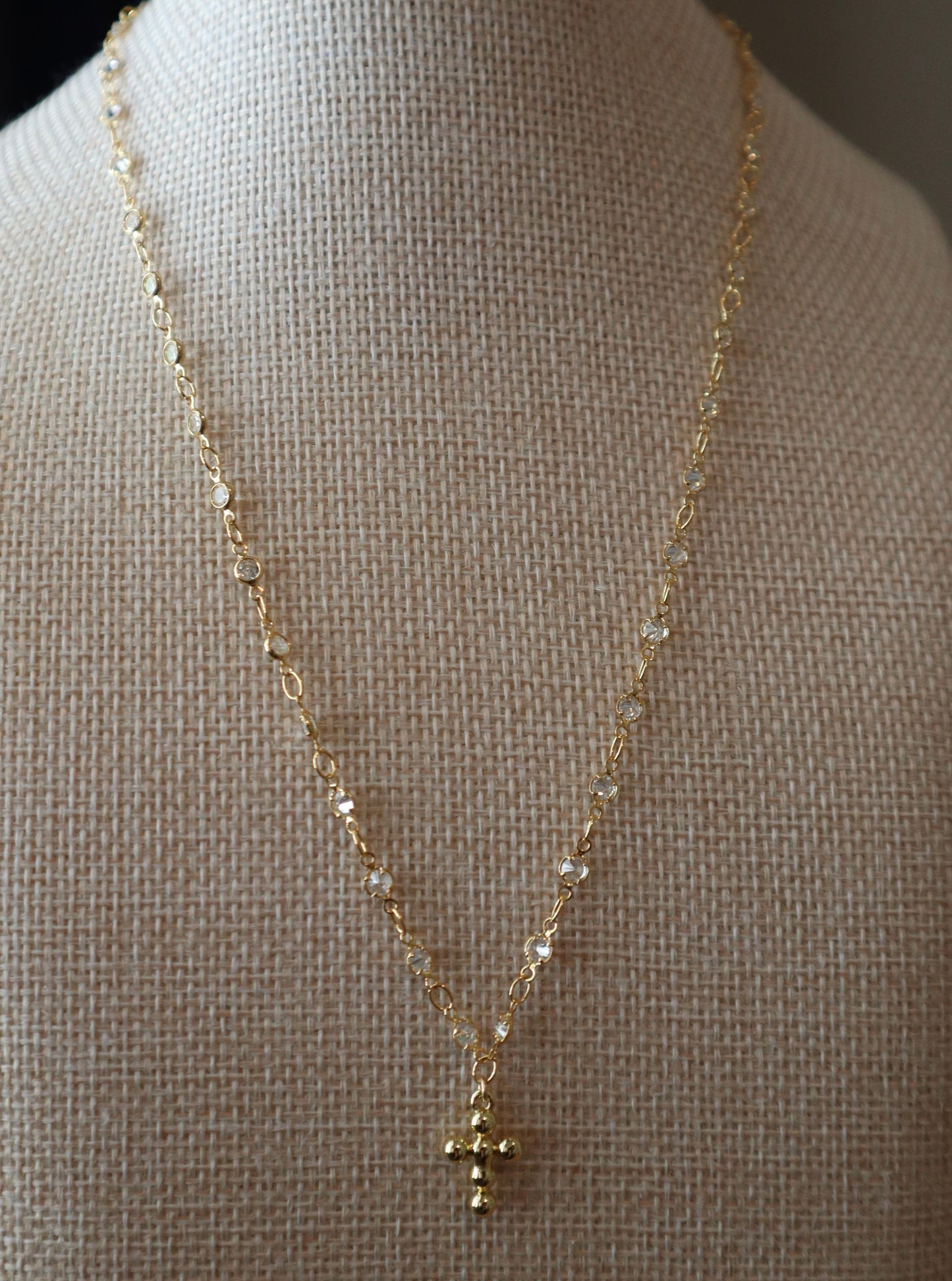 Dainty Crystal Necklace: Choose Your Charm