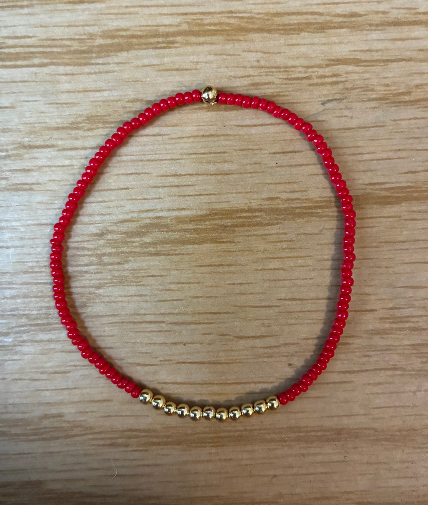 Colorful Stacker with Gold