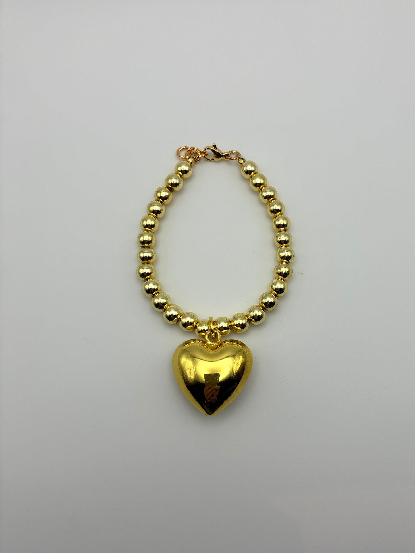 Puffy Heart Bracelet