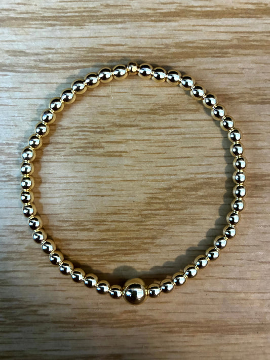 Gold Signature Bracelet