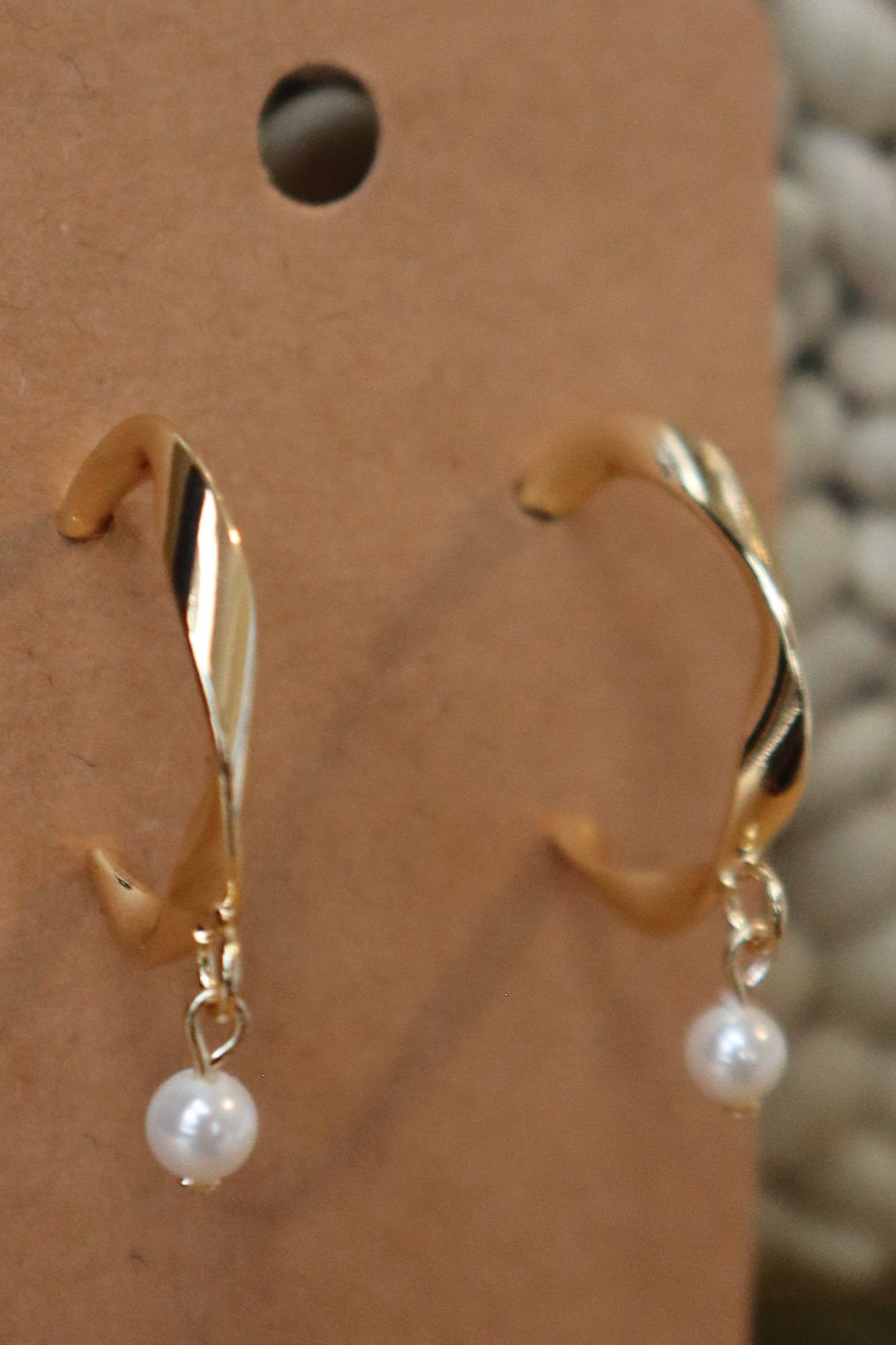 Wavy Half Hoops