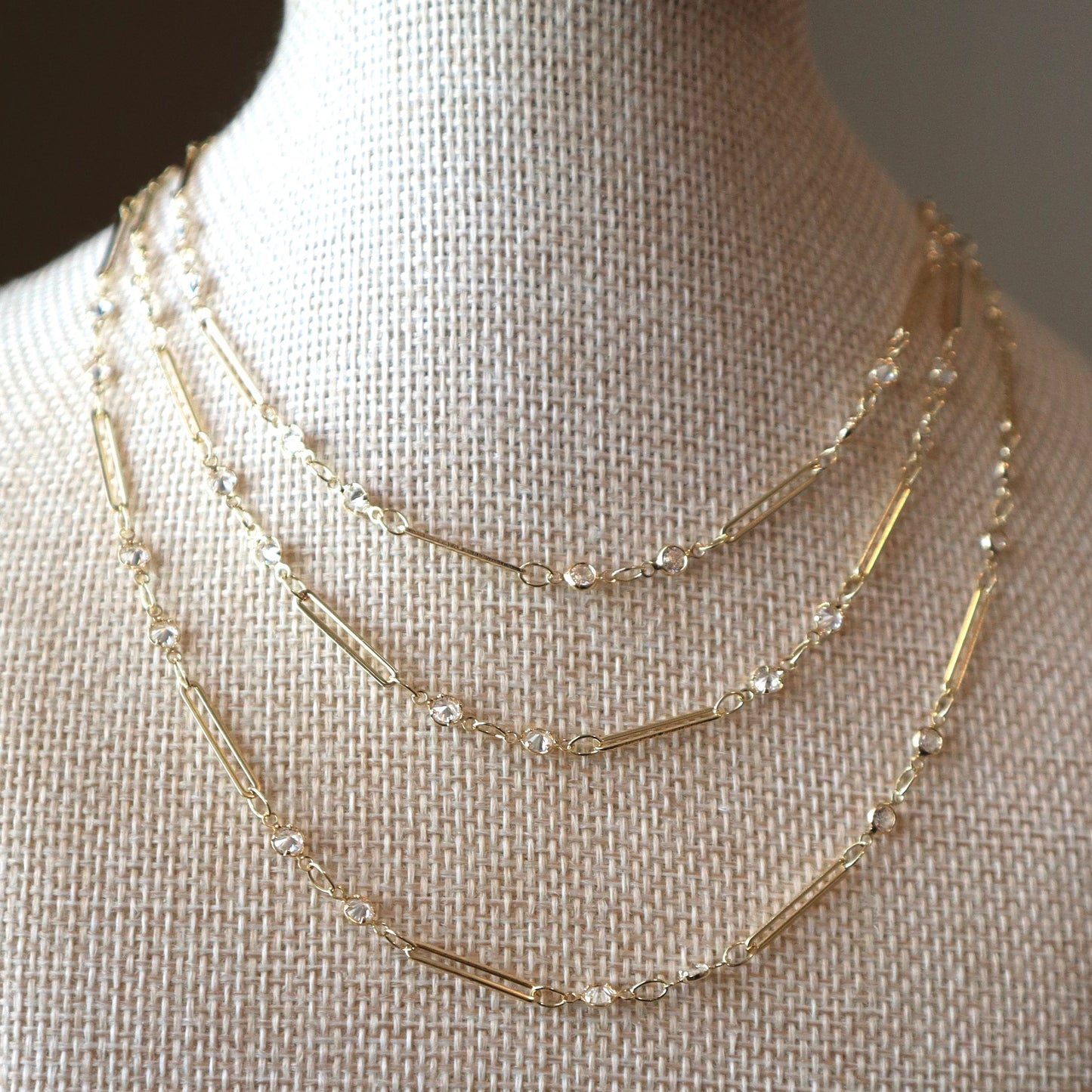 Dainty Crystal Choker Necklace