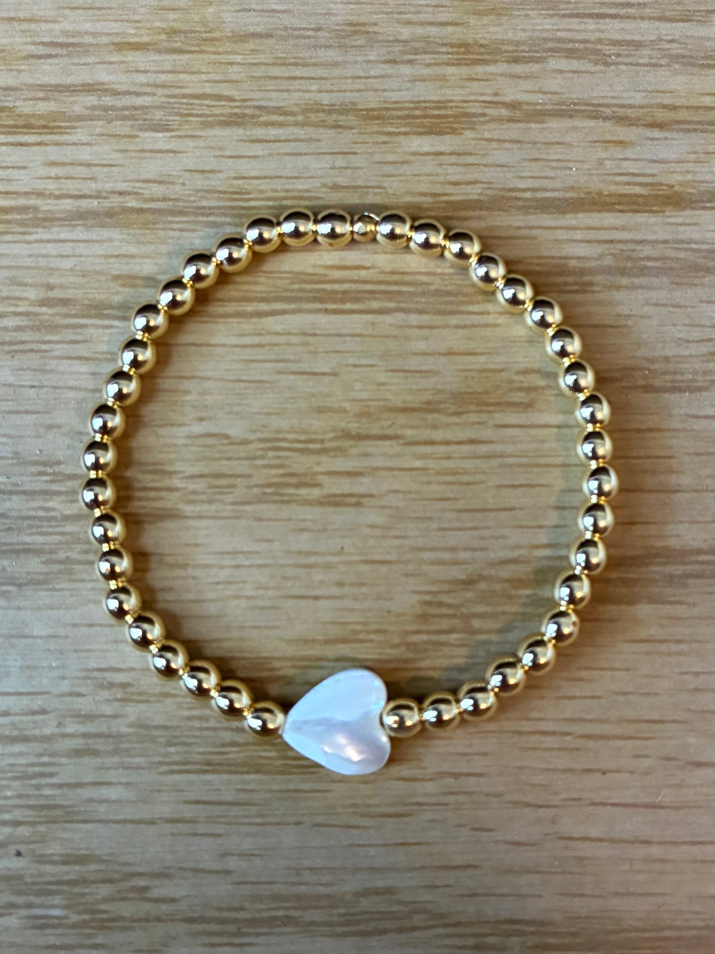 Gold Heart Bracelet