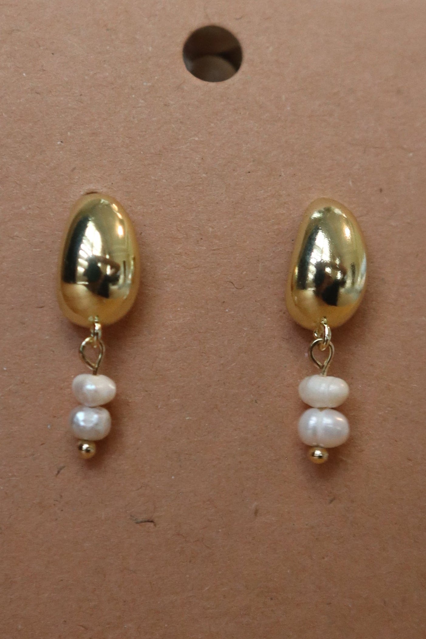 Teardrop Pearl Earrings