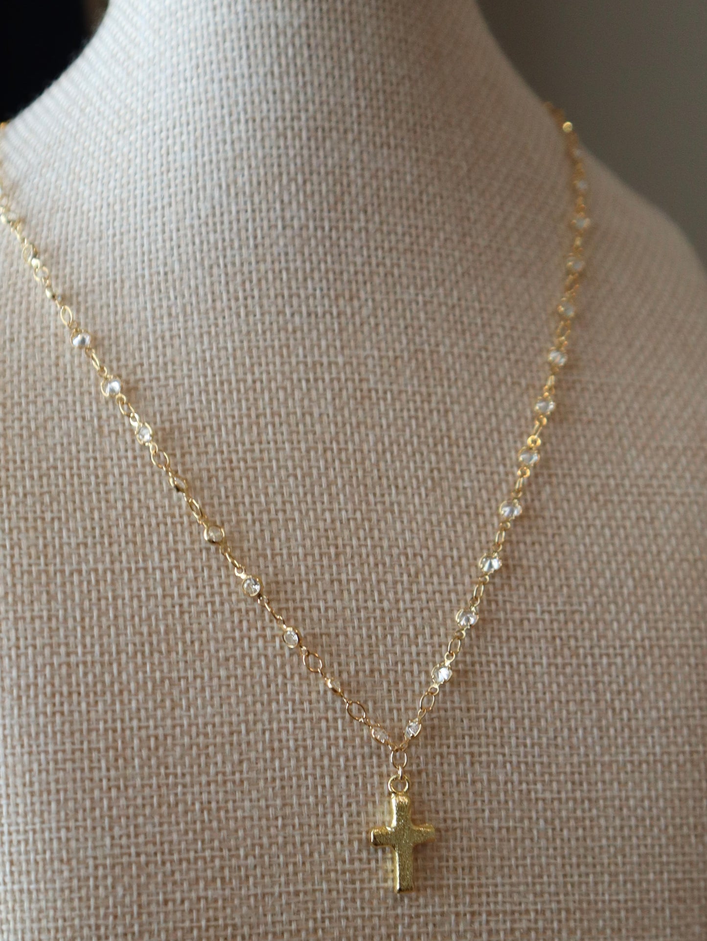 Dainty Crystal Necklace: Choose Your Charm
