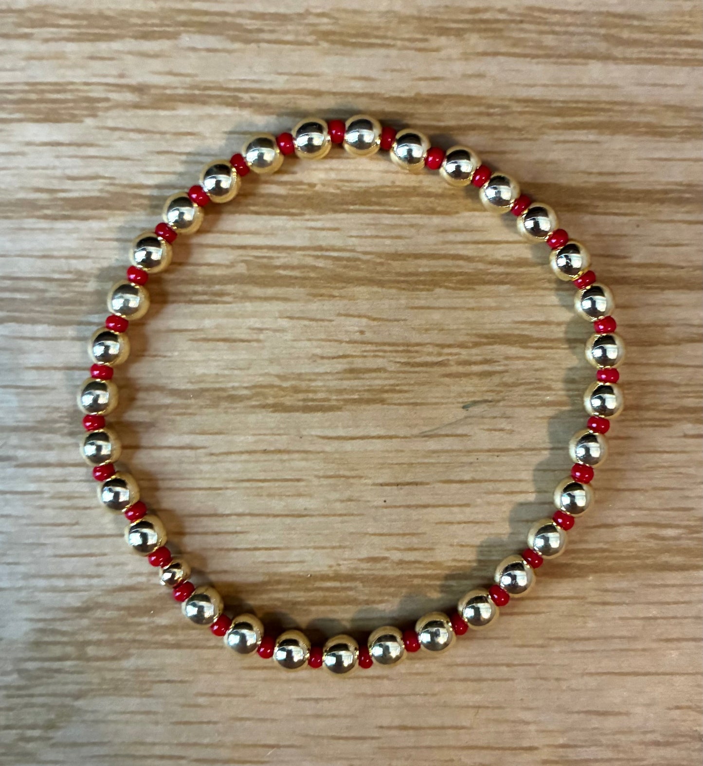Red & Gold Bracelet