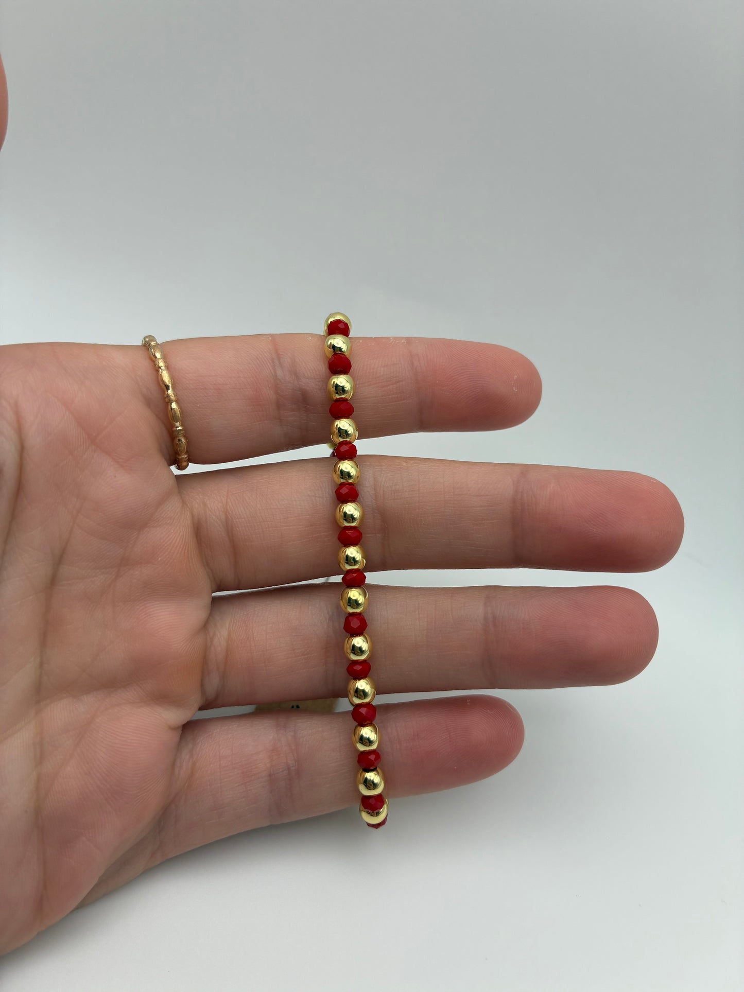 Red & Gold Bracelets