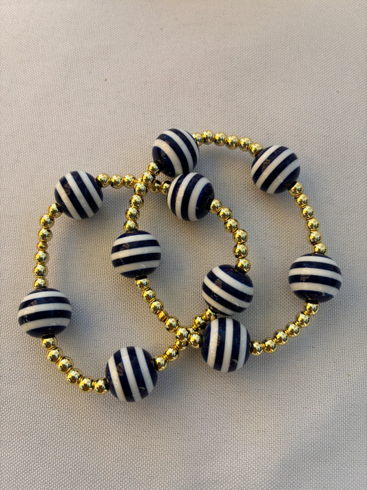 Statement Blue Bracelets