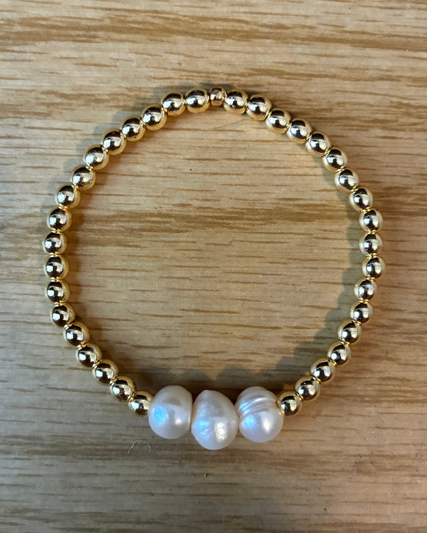 Trio Pearl Bracelet