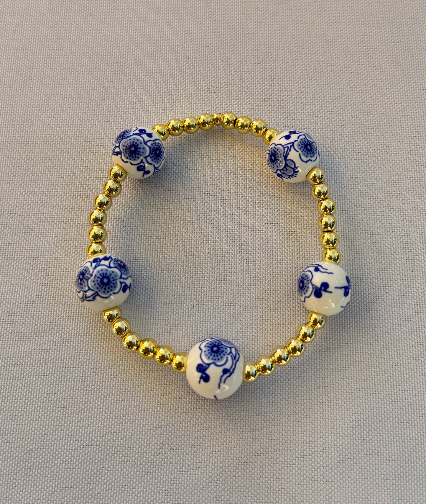 Statement Blue Bracelets