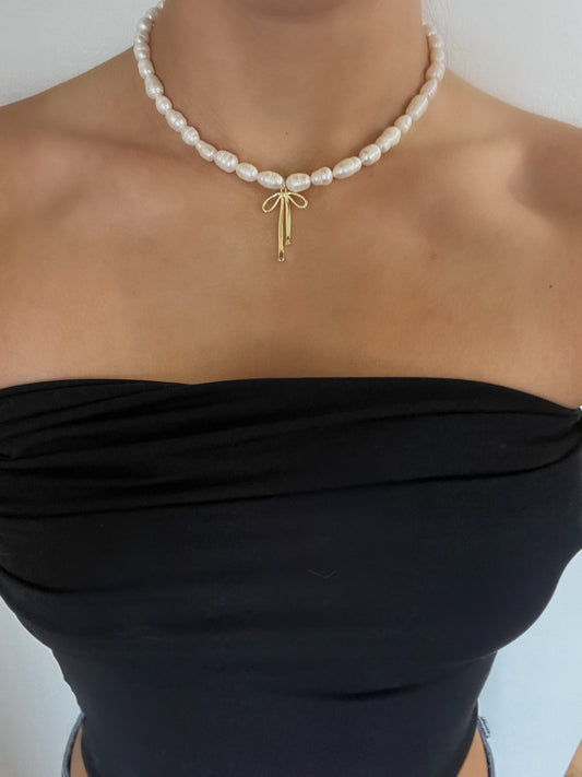 Wrap Me Up In Pearls Necklace